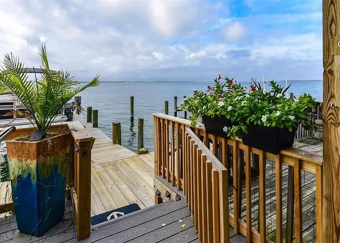 Sunset Fishing Paradise 3b B Bay Front Townhome Ocean City